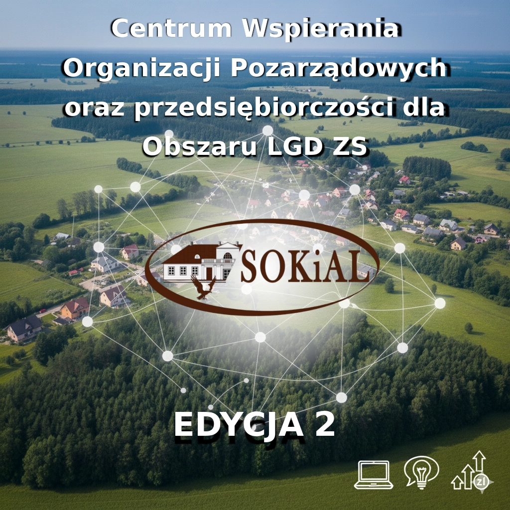 Centrum Wspierania Organizacji Pozarządowych oraz przedsiębiorczości dla Obszaru LGD ZS-II edycja